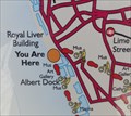 Image for "You Are Here" On The Trans Pennine Trail At Pier Head - Liverpool, UK