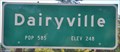 Image for Dairyville ~ Population 585