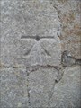 Image for Cut Bench Mark with Rivet - Church of St. John, Church Road, Terrington St. John, Norfolk. PE14 7RZ
