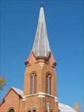 Image for NJ0869 - First Congregational Church Spire - Platteville, WI