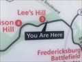 Image for YOU ARE HERE - The Confederate Line - Fredericksburg, VA