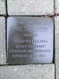 Image for Emil Streiter -  Stolperstein in Ilmenau/ Thüringen/ Deutschland