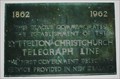 Image for FIRST — Government Telegraph Service Provided in New Zealand — Christchurch, New Zealand
