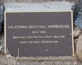 Image for California Beer Hall Warehouse - Goldfield, NV