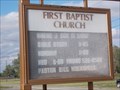 Image for First Baptist Church - Gotebo, OK
