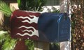Image for Blue flame mailbox - Santa Clara, CA