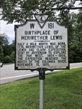 Image for The Birthplace of Meriwether Lewis - Ivy, Virginia