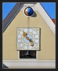 Image for Town clock - Musikschule (Music school), Mindelheim, Germany