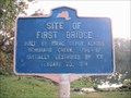 Image for Site of First Bridge - Fort Hunter - New York