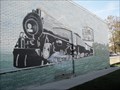 Image for Steam Locomotive Mural - Neoga, Illinois