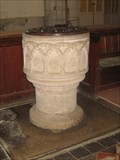Image for Font -  All Saints Church -  Pickwell - Leicestershire