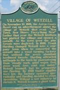 Image for Village of Wetzell