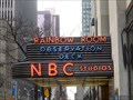 Image for NBC Studios Sign - New York, NY