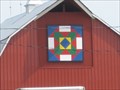 Image for “State Fair” Barn Quilt – rural Humboldt, IA