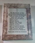 Image for Memorial Tablet - St Giles - Northleigh, Devon