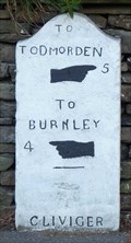 Image for Milestone - Burnley Road, Holme Chapel, Lancashire, UK.