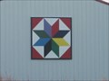 Image for Colorful Eight-Pointed Star – rural Dedham, IA