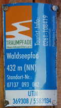 Image for 432 m - Waldseepfad - Rieden, RP, Germany