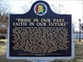 Image for “PRIDE IN OUR PAST, FAITH IN OUR FUTURE” - Red Bay, AL