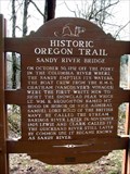 Image for Historic Oregon Trail - Sandy River Bridge