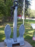 Image for U.S. Navy Stockless Anchor - Community Park - Salamanca, N.Y.