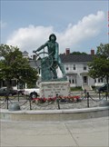 Image for "Man At The Wheel" Fishermen's Memorial Statue - Gloucester, MA
