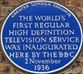 Image for BBC HD TV Service - Alexander Palace, London, UK