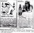 Image for Haag Bottling Co. -- York, NE --1917