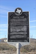 Image for Castle Gap -- US 67, 5 miles west of McCamey TX