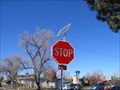 Image for Solar power STOP sign
