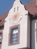 Image for Sundial Hindenburgstraße Schwabach, Germany, BY