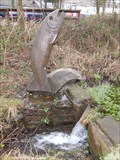 Image for Afan Forest Park - Trout Carving - Port Talbot, Wales, Great Britain.