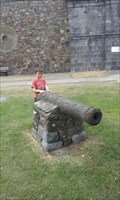 Image for Cannon, Castle, Haverfordwest, Pembrookshire, Wales, UK