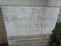 Image for 1930 - St Paul's Lutheran Church - Eden, NY