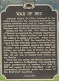 Image for War of 1812 - Prairie du Chien, WI