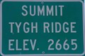 Image for 2665 Feet, Summit Tygh Ridge - OR