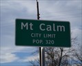 Image for Mt. Calm, TX - Population 320