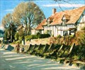 Image for “The Hill at Wheathampstead” by Stanley Orchart – Dolphin House, The Hill, Wheathampstead, Herts, UK