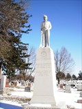 Image for Coal Miner Grave Marker, Oak Hill Cemetery, Taylorville, Illinois.