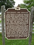Image for Wisconsin's Lime Industry Historical Marker
