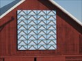 Image for Flying Geese Barn Quilt, rural Reinbeck, IA