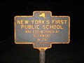 Image for New York's First Public School