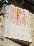 Image for Cadran solaire de l'église, Bivilliers, France.