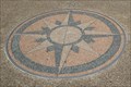 Image for Compass rose in a park - Saintes Maries de la Mer, France