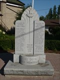 Image for OMEMEE DISTRICT WAR MEMORIAL - Omemee, Ontario