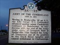 Image for Army of the Cumberland 3 A 25, Murfreesboro TN