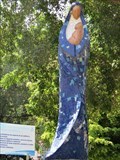 Image for Mosaic Statue of the Virgin Mary and Child - Manta, Ecuador