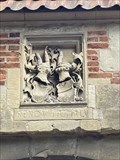 Image for Burg Vischering Coat of Arms, Lüdinghausen, NRW, Germany