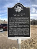 Image for Lubbock's First Cotton Gin
