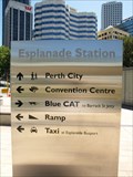 Image for Esplanade Train Station—Perth, Australia.